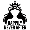 Happily Never After Silhouette Princess