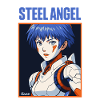 Steel Angel Warrior Illustration