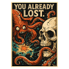 You've already lost – skull and tentacles