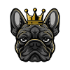 French Bulldog Dog Crown