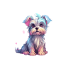 Lustige Yorkshire-Hundepyjamas