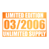 20th Anniversary Limited Edition - ꝏ Supply 03/2006