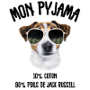 Pyjama Chien Jack Russell Humour