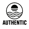 Authentic Sun Circle Wave Logo