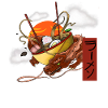 Fantasy Dragon Ramen Shirt