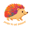 Bunter Igel
