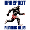 Funny Bigfoot Running T-Shirt