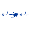 Diver Heartbeat Diving