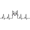 Cat Heartbeat Cat Face