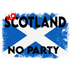 Bold Saltire Flag Typography