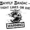Mayfly Maniac Fight Lines Tee
