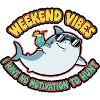 Weekend Vibes Shark Cocktail Tee