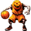 Halloween Basketball Player