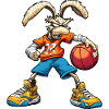 Bunny Basketball / Rabbit Baller