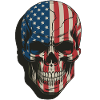 USA Totenkopf - Patriot Skull Design