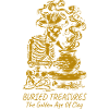 Golden Clay Skeleton Treasures
