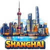 Shanghai Skyline Illustration
