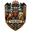 Viking Warrior Shield Emblem