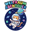 Chat Aventurier de l’Espace