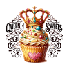 Queen of Candy Cupcake
