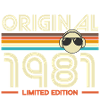 Original 1981 Édition Limitée