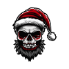 Santa Claus Skull