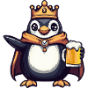 Pinguin Bier König