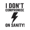 No compromise on reason