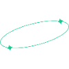 Elliptical Star Ring