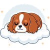 Puppy Sleeper Rider on Cloud