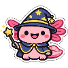 Star Spell Axolotl Mage
