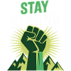 Stay Strong - Power Faust Mountains Design