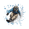 Kangal Dog Snowboard