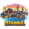 Istanbul skyline on the Bosphorus