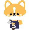 Barista Corgi Pour-Over