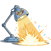 Mischievous Blast Lamp