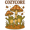 Cozycore Frogs & Mushrooms | Cottagecore