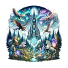Enchanted Tower Forest Dream