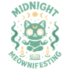 Midnight Meownifesting | Creepy Cute