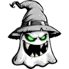 Scary ghost, terrifying ghost
