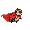 Kein Bug, nur Feature – Superheld Marienkäfer 