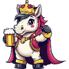 Unicorn Beer King