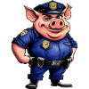 Cochon policier