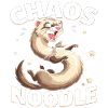 Chaos Noodle Ferret Cartoon