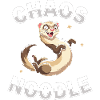 Chaos Noodle Ferret Cartoon