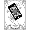 Doomscroll Brainrot Smartphone Tarot