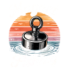 Magnet fishing
