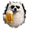 Japanischer Spitz Bier