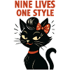 Rockabilly Cat: 50s Retro