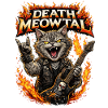 Death Meowtal Rock Inferno